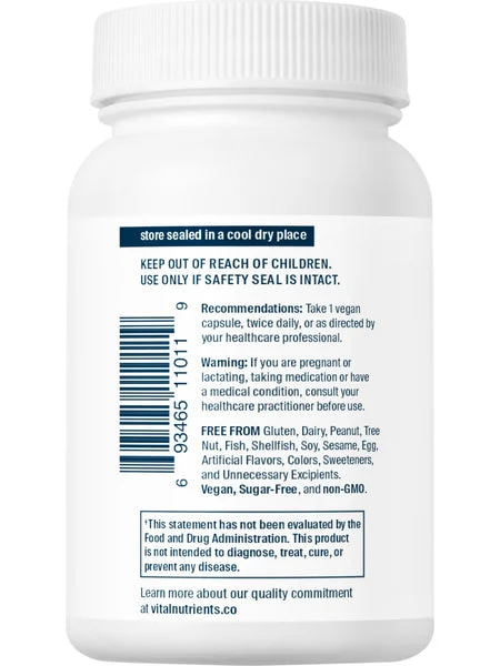 Vital Nutrients, 5HTP 100mg, 60 vegetarian capsules