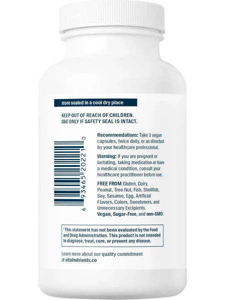 Vital Nutrients, BCQ, 120 vegetarian capsules