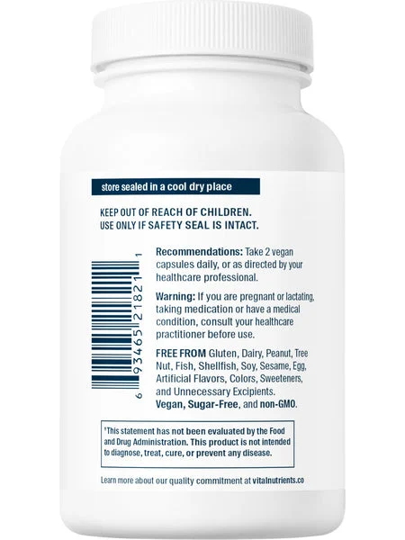 Vital Nutrients, Green Tea Extract 80% 550mg, 120 vegetarian capsules