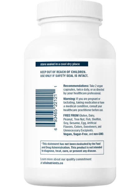 Vital Nutrients, Herbal Biotic, 120 vegetarian capsules