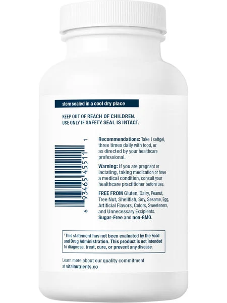 Vital Nutrients, Ultra PureFish Oil 800 Pharmaceutical Grade, 90 softgels