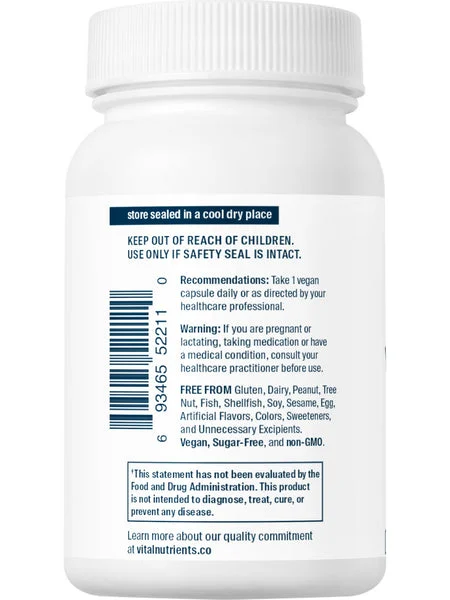 Vital Nutrients, Zinc (citrate) 30mg, 90 vegetarian capsules