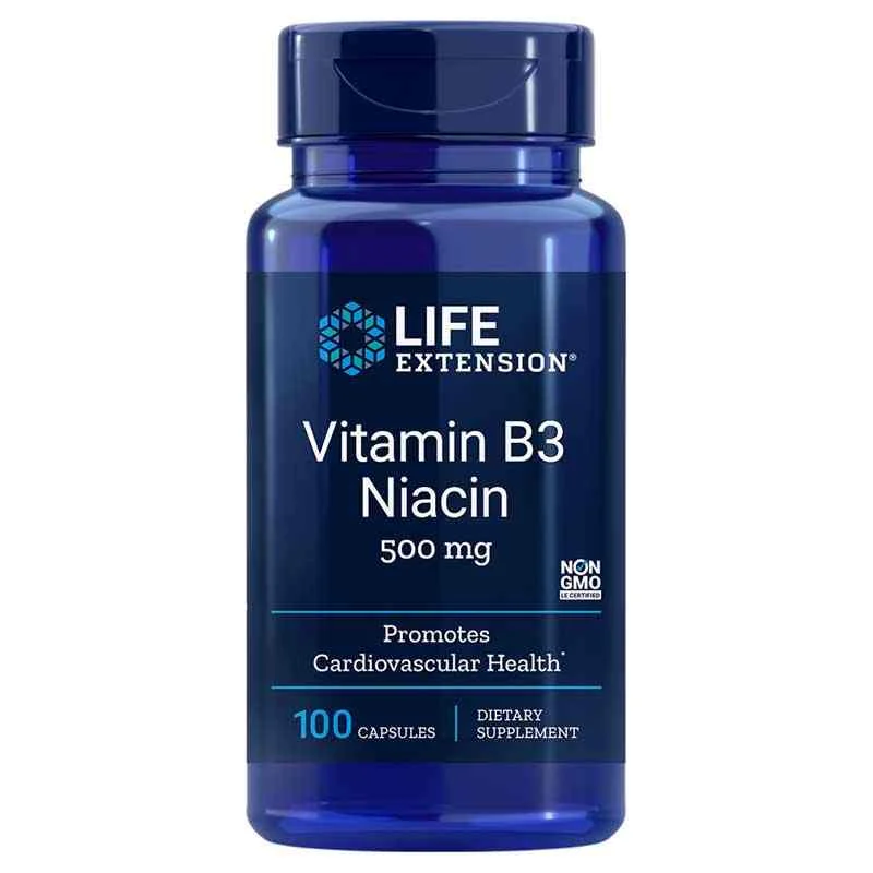 Vitamin B3 Niacin 500 Mg