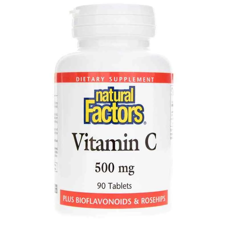 Vitamin C 500 Mg with Bioflavonoids & Rosehips