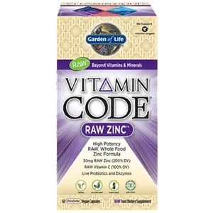 Vitamin Code RAW Zinc 60 vcaps