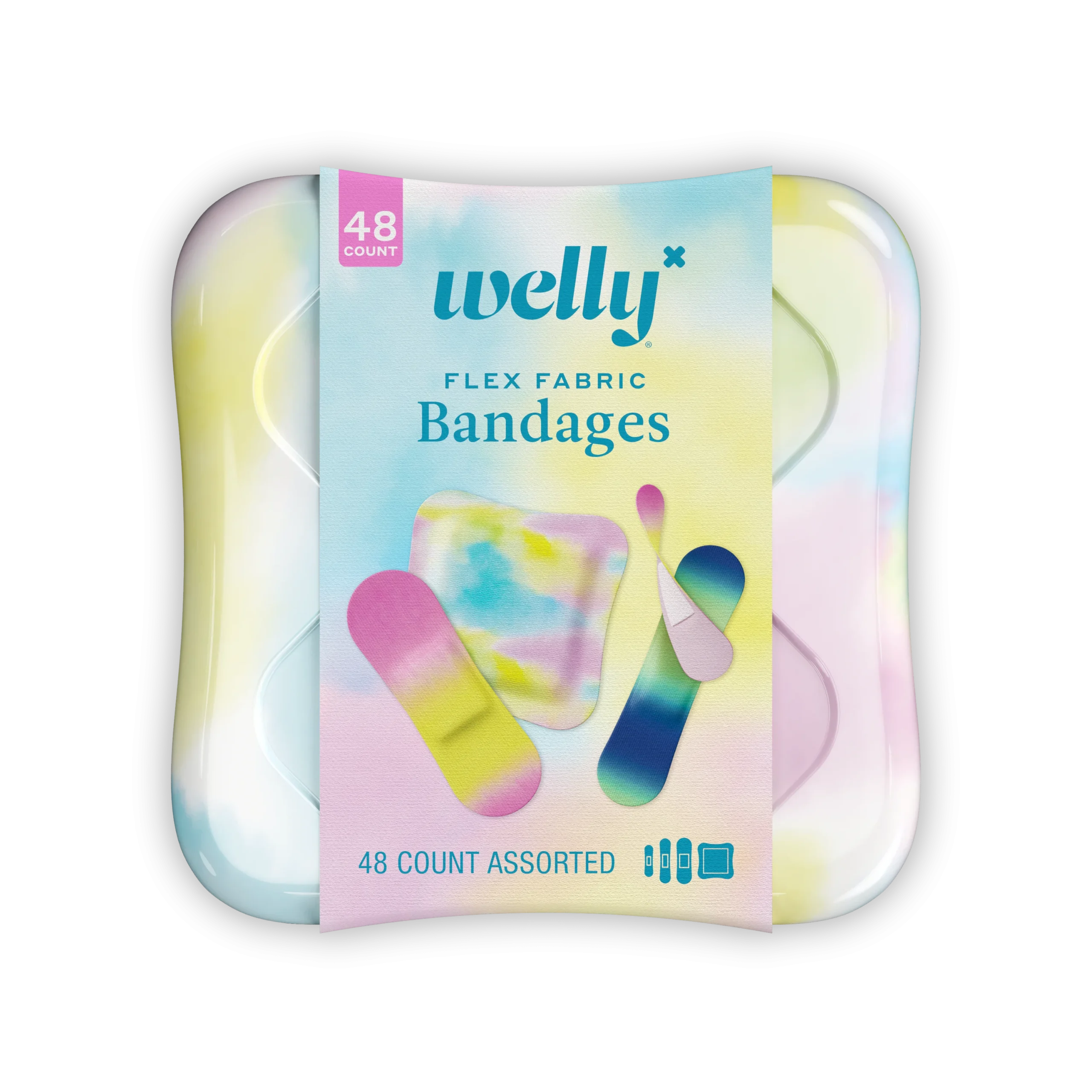 WellyAssorted Colorwash Adhesive Bandages