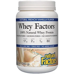 Whey Factors Powder Mix Vanilla 15 serv