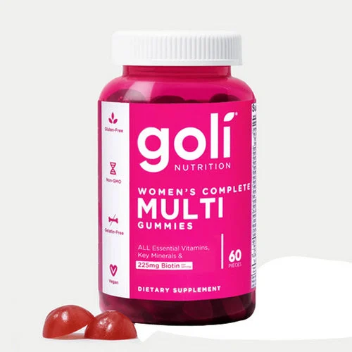 Women's PMS Support Vegan Vitamin Gummies 60 Count by Goli Nutrition